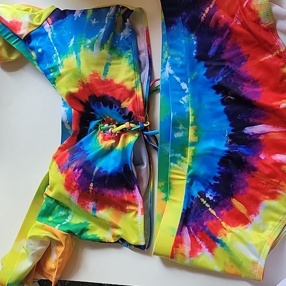 Source Unknown Other - Tiedye swimsuit